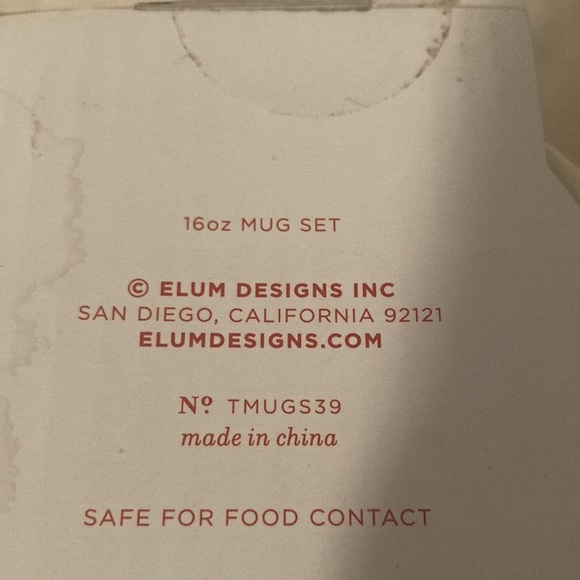 Elum Gingerbread House Stacking Mugs - Picture 5 of 5